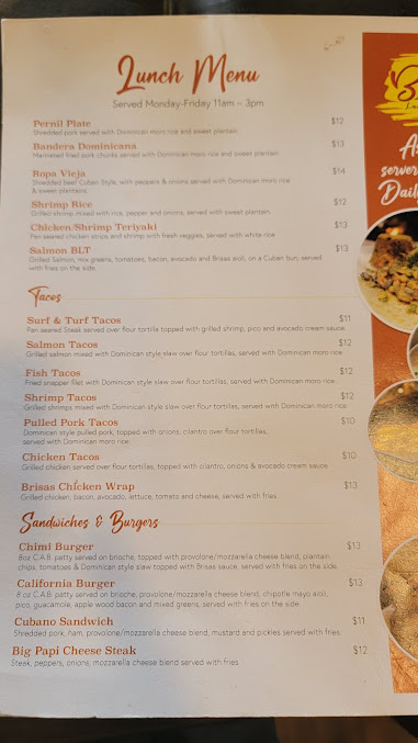 Menu Brisas Latín Cuisine - 5