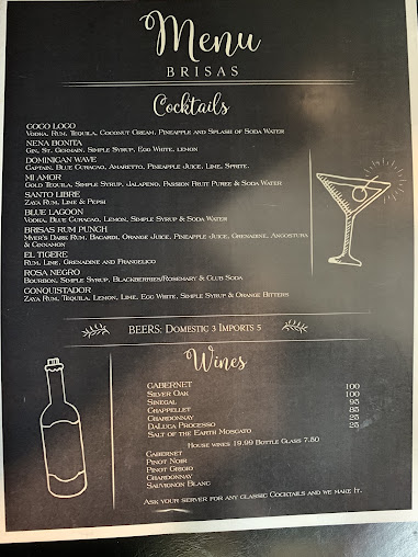 Menu Brisas Latín Cuisine - 7