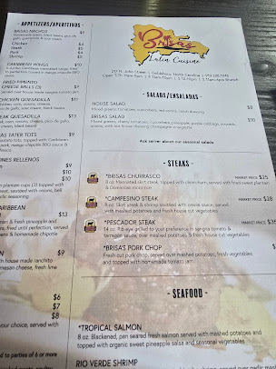 Menu Brisas Latín Cuisine - 8