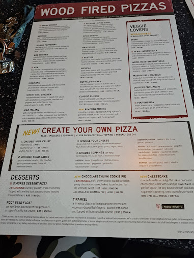 Menu Brixx Wood Fired Pizza Craft Bar Winston Salem - 2