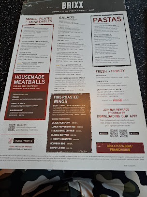 Menu Brixx Wood Fired Pizza Craft Bar Winston Salem - 3