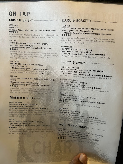 Menu Brixx Wood Fired Pizza Craft Bar Winston Salem - 8