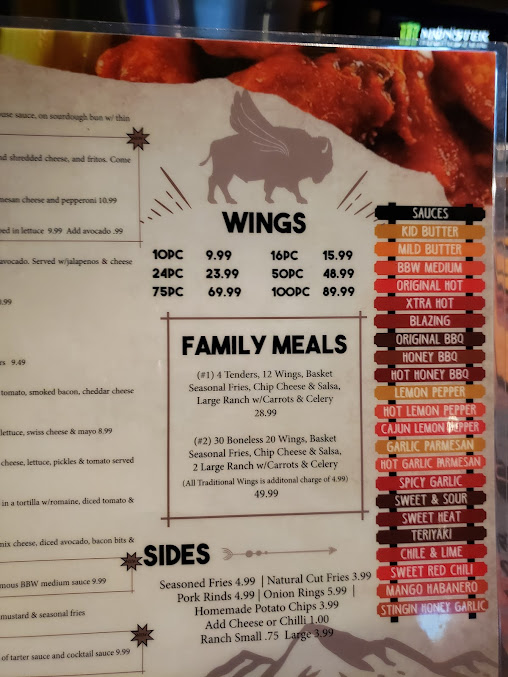 Menu Broadway Buffalo Wings - 7