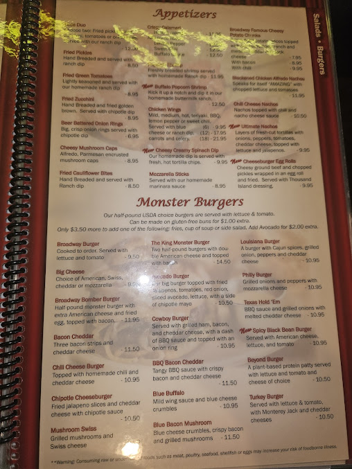 Menu Broadway Diner - 7