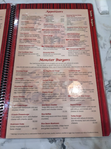 Menu Broadway Diner - 9