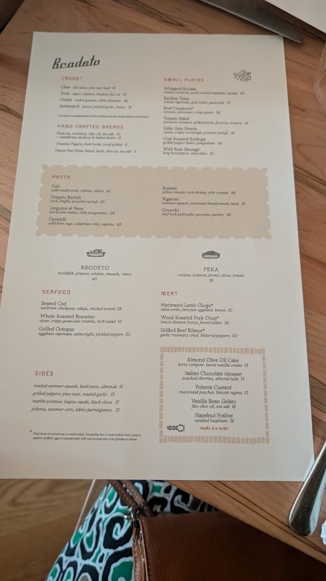 Menu Brodeto - 2