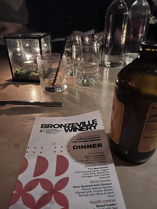 Menu Bronzeville Winery - 3