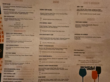 Menu Bronzeville Winery - 6