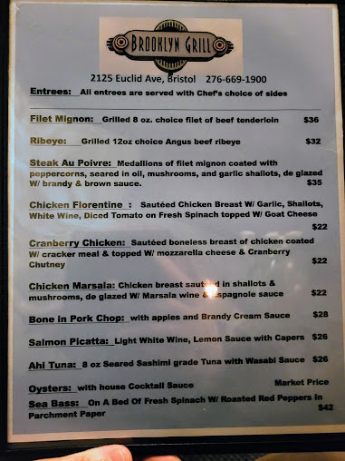 Menu Brooklyn Grill Cafe - 6