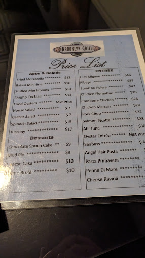Menu Brooklyn Grill Cafe - 7