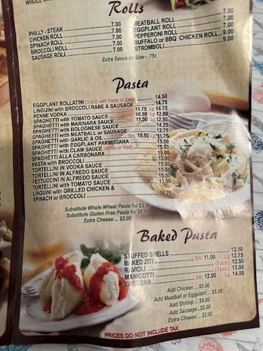 Menu Brooklyn Pizza Ii - 0