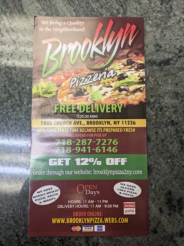 Menu Brooklyn Pizza Ii - 4