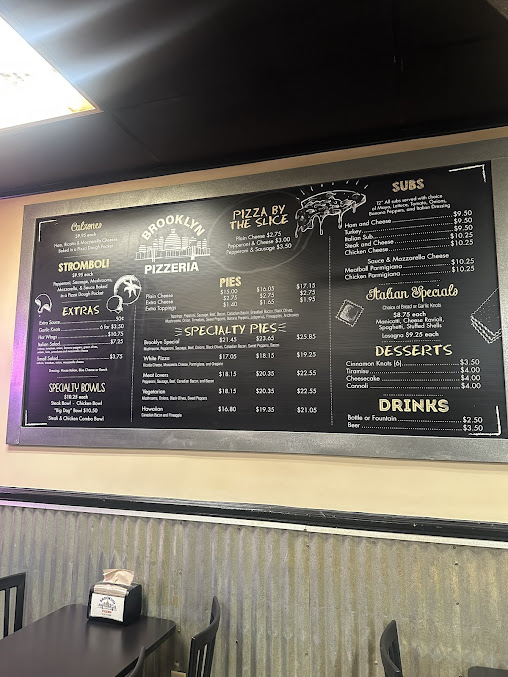 Menu Brooklyn Pizzeria - 0