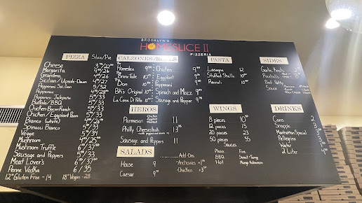 Menu Brooklyn's Homeslice Pizzeria Ii - 1