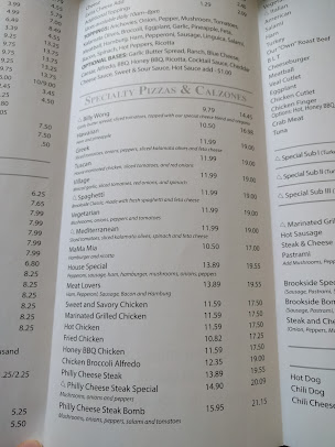 Menu Brookside Pizza Iii - 7