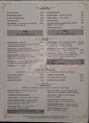 Menu Brothers Family Diner - 2