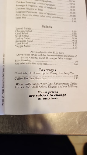 Menu Brothers Pizza Champion Restaurant - 7
