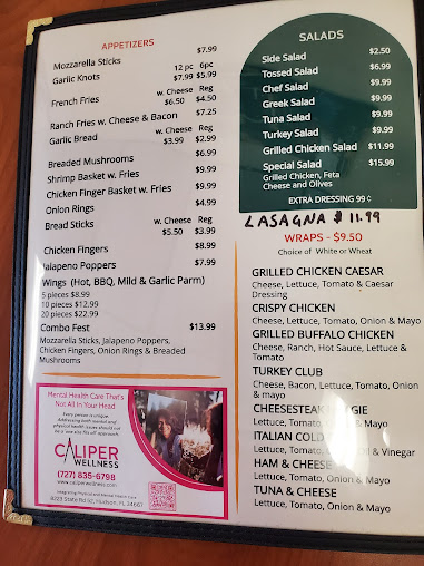 Menu Brothers Pizza New Port Richey - 1