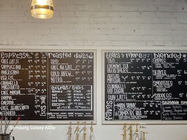 Menu Brown Dog Coffee Company - 1