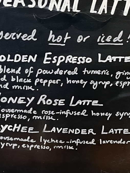 Menu Brown Mustache Coffee Llc - 2
