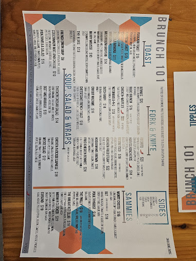 Menu Brunch 101 Of Hoquiam - 3