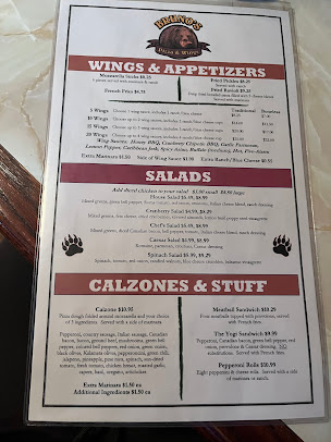 Menu Brunos Pizza Wings - 5