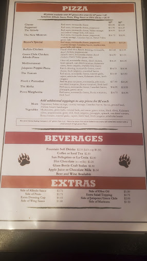 Menu Brunos Pizza Wings - 6