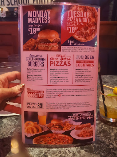 Menu Bubbas 33 Chesapeake - 3