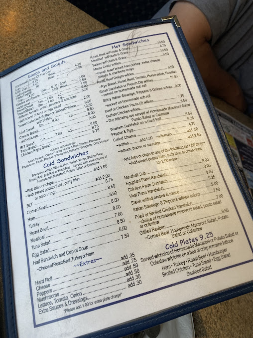Menu Bubbles Restaurant - 2