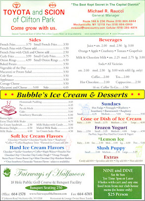 Menu Bubbles Restaurant - 6