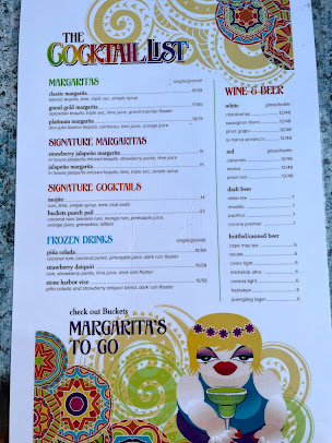 Menu Buckets Margarita Bar Cantina - 0