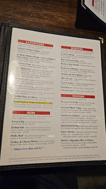 Menu Buddys On The Beach - 7