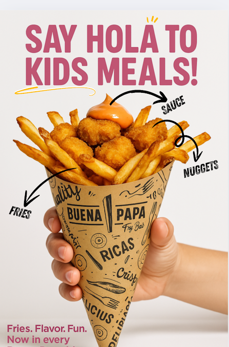 Menu Buena Papa Fry Bar - 7