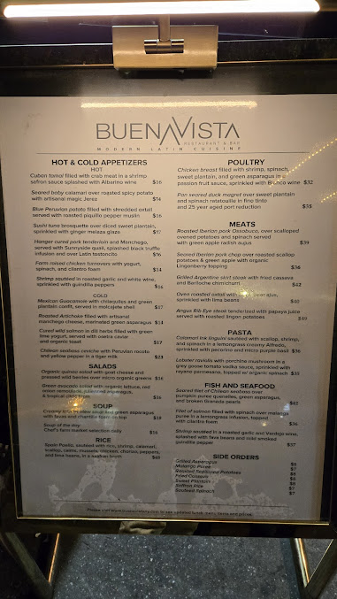 Menu Buena Vista Restaurant & Bar - 6