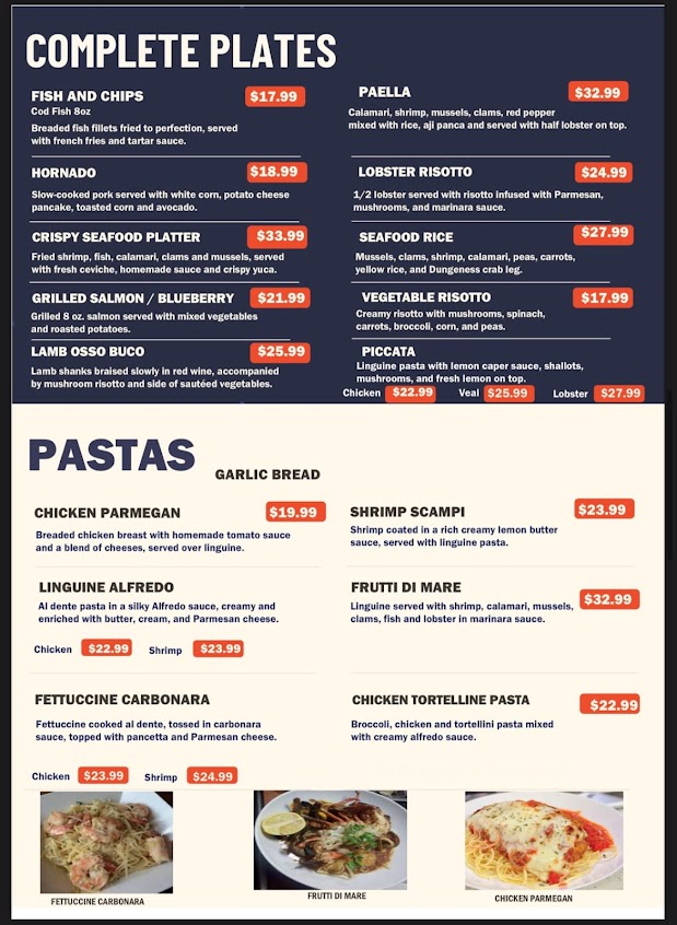 Menu Buenos Aires Bakery Supermarket - 1