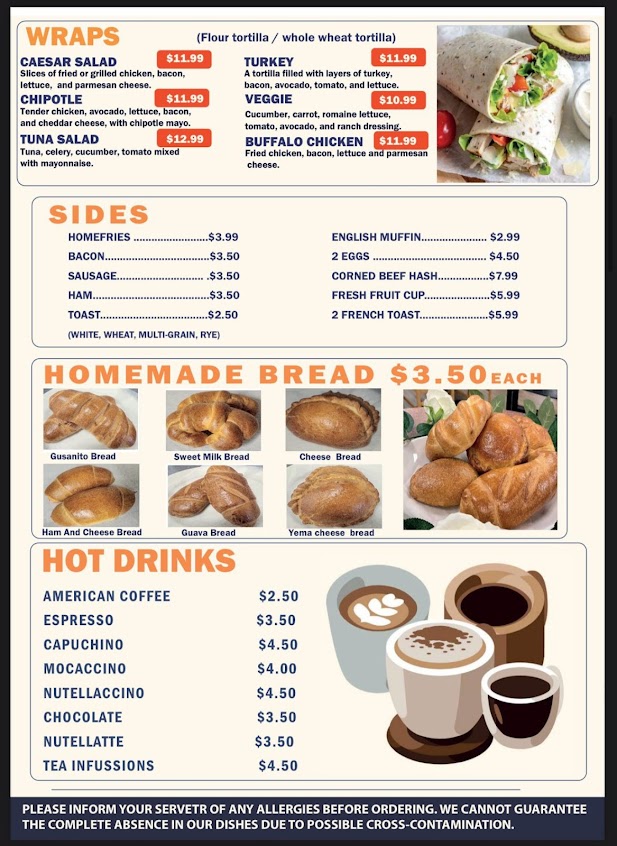 Menu Buenos Aires Bakery Supermarket - 2