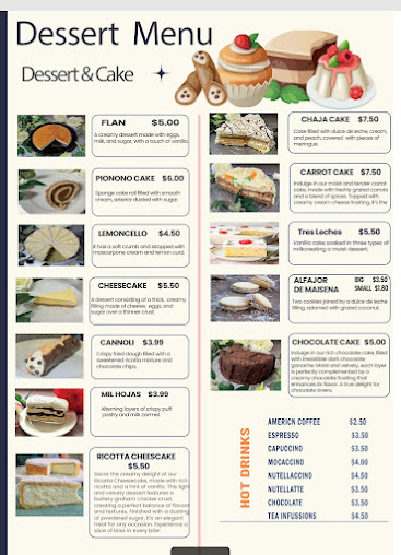 Menu Buenos Aires Bakery Supermarket - 5
