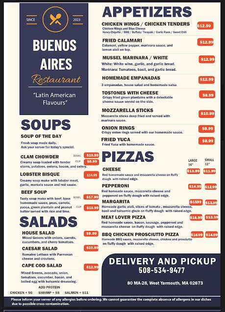 Menu Buenos Aires Bakery Supermarket - 7