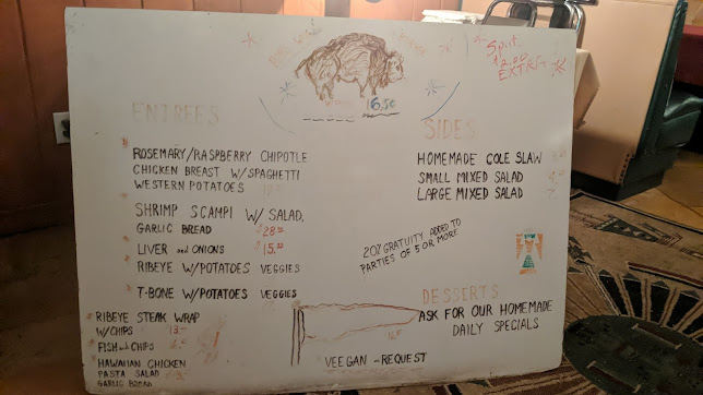 Menu Buffalo Trails Trading Company - 7