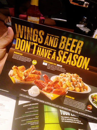 Menu Buffalo Wild Wings - 2