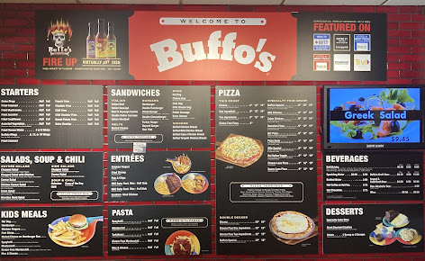Menu Buffo's - 1