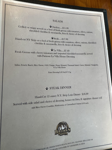 Menu Bulldogs Bar & Grill - 4