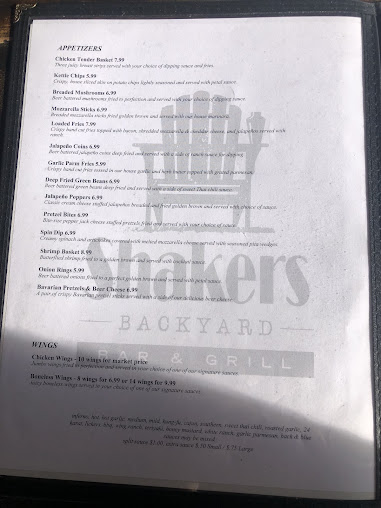 Menu Bulldogs Bar & Grill - 8