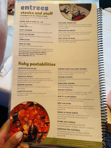 Menu Bum Rogers Crab House Tavern - 1