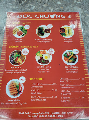 Menu Bun Bo Hue Duc Chuong 3 - 5
