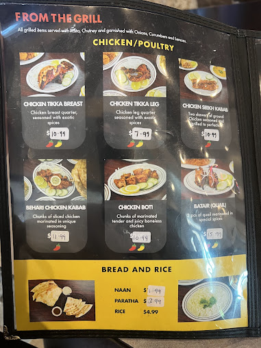 Menu Bundu Khan Kabab House - 1
