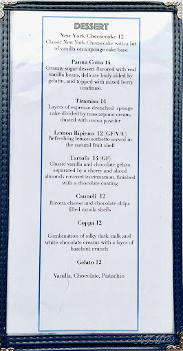Menu Buona Notte - 5