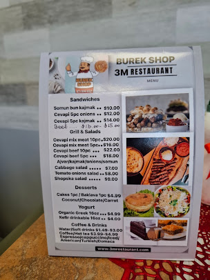 Menu Burek Shop 3M Restaurant - 4