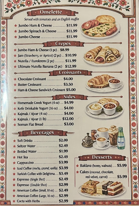 Menu Burek Shop 3M Restaurant - 9