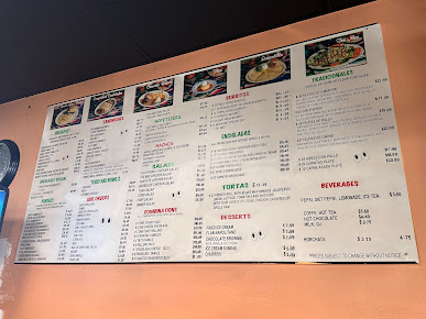 Menu Burger Express Fresh Mexican Grill - 0